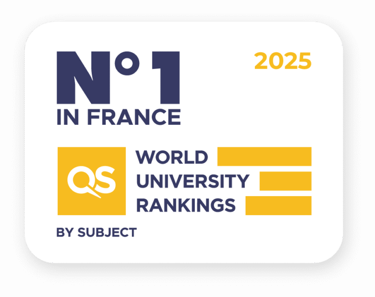 N°1 in France - QS World University Rankings 2025